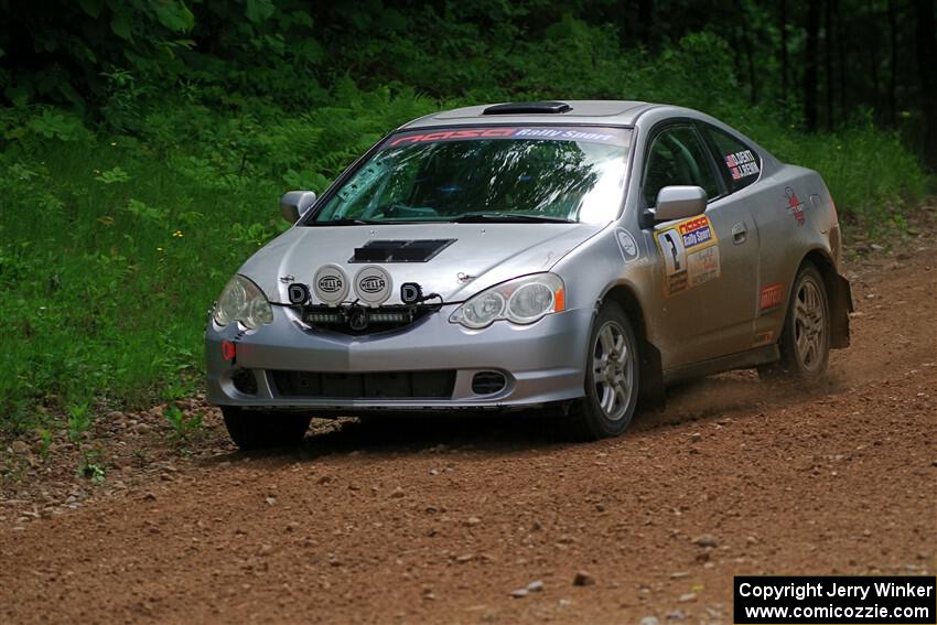 Derek Denti / Josh Remmetter Acura RSX on SS1, Camp 3 North.
