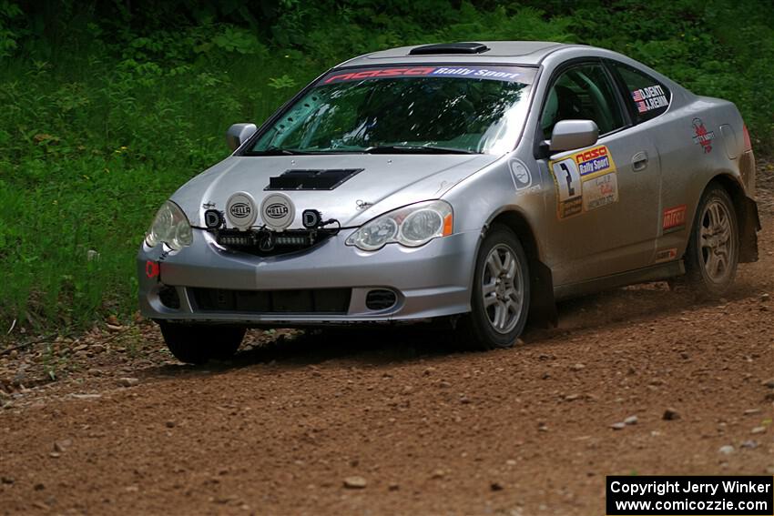 Derek Denti / Josh Remmetter Acura RSX on SS1, Camp 3 North.