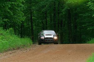 Mike Ryan's Subaru Impreza 2.5RS on SS1, Camp 3 North.