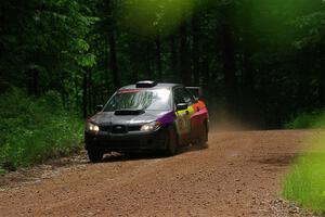 Colin Gleason / Ian Nelson Subaru Impreza 2.5RS on SS1, Camp 3 North.