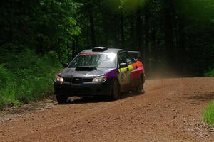 Colin Gleason / Ian Nelson Subaru Impreza 2.5RS on SS1, Camp 3 North.