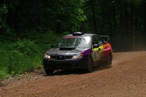 Colin Gleason / Ian Nelson Subaru Impreza 2.5RS on SS1, Camp 3 North.