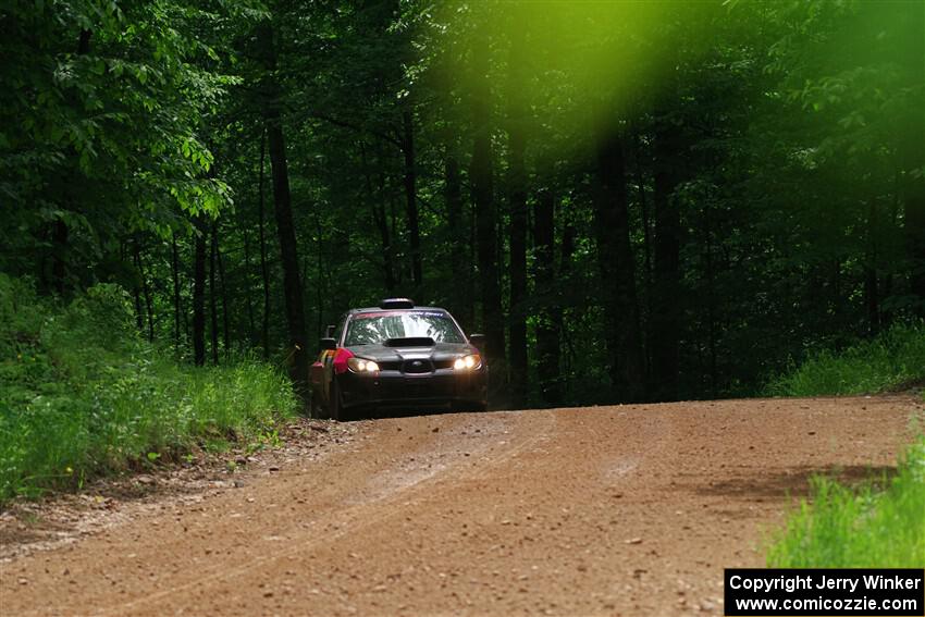 Colin Gleason / Ian Nelson Subaru Impreza 2.5RS on SS1, Camp 3 North.