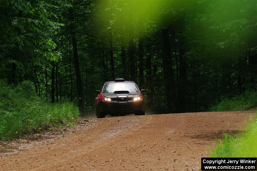 Colin Gleason / Ian Nelson Subaru Impreza 2.5RS on SS1, Camp 3 North.
