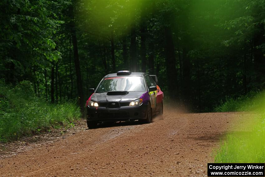 Colin Gleason / Ian Nelson Subaru Impreza 2.5RS on SS1, Camp 3 North.