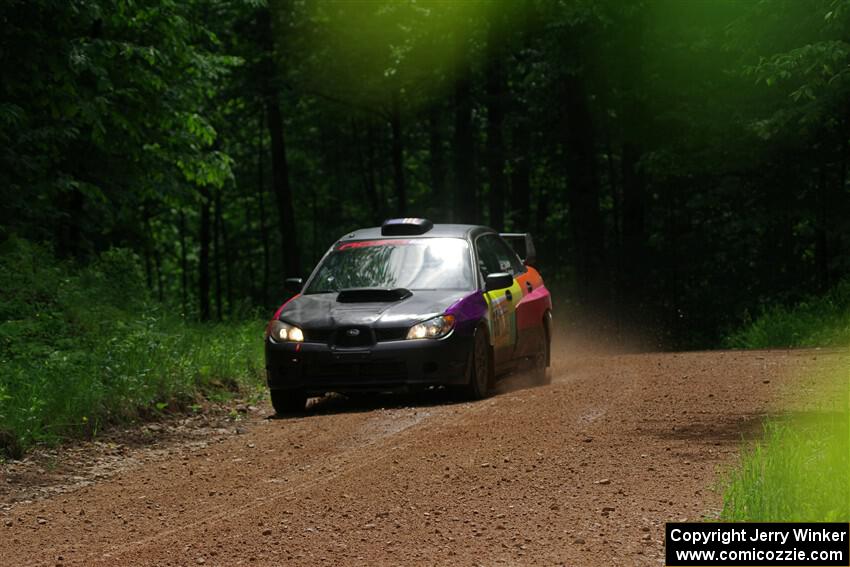 Colin Gleason / Ian Nelson Subaru Impreza 2.5RS on SS1, Camp 3 North.