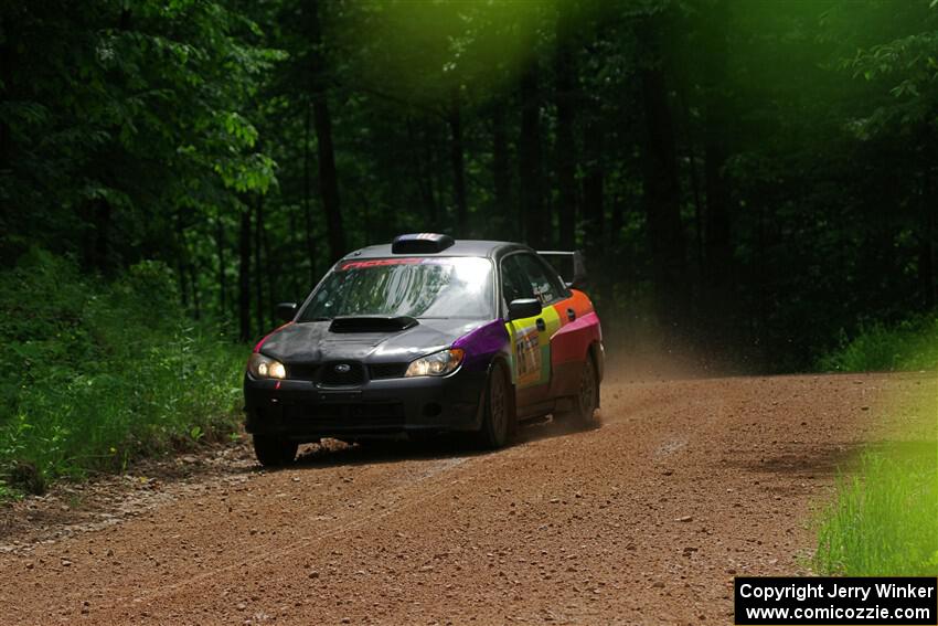 Colin Gleason / Ian Nelson Subaru Impreza 2.5RS on SS1, Camp 3 North.