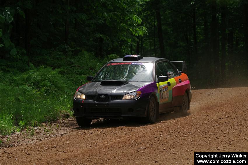 Colin Gleason / Ian Nelson Subaru Impreza 2.5RS on SS1, Camp 3 North.