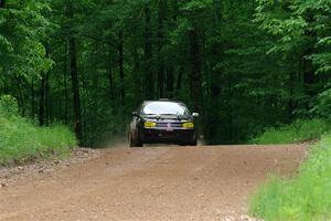 Chase Blakely / Mike Callaway VW GTI on SS1, Camp 3 North.
