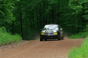 Chase Blakely / Mike Callaway VW GTI on SS1, Camp 3 North.