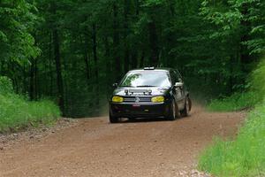 Chase Blakely / Mike Callaway VW GTI on SS1, Camp 3 North.