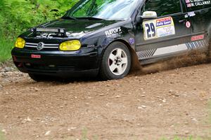 Chase Blakely / Mike Callaway VW GTI on SS1, Camp 3 North.