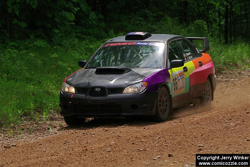 Colin Gleason / Ian Nelson Subaru Impreza 2.5RS on SS1, Camp 3 North.