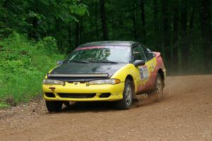Eli Goethel / Max Sutton Mitsubishi Eclipse on SS1, Camp 3 North.