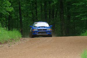 Connor Himes / Elliot Prusi Subaru Impreza on SS1, Camp 3 North.