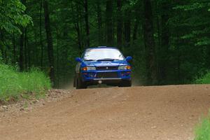 Connor Himes / Elliot Prusi Subaru Impreza on SS1, Camp 3 North.