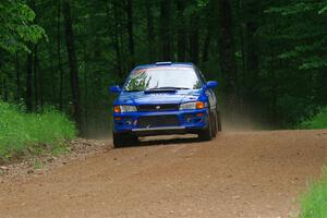 Connor Himes / Elliot Prusi Subaru Impreza on SS1, Camp 3 North.