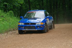 Connor Himes / Elliot Prusi Subaru Impreza on SS1, Camp 3 North.