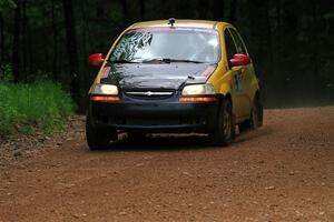 James Walker / Yannis Burnell Chevy Aveo on SS1, Camp 3 North.