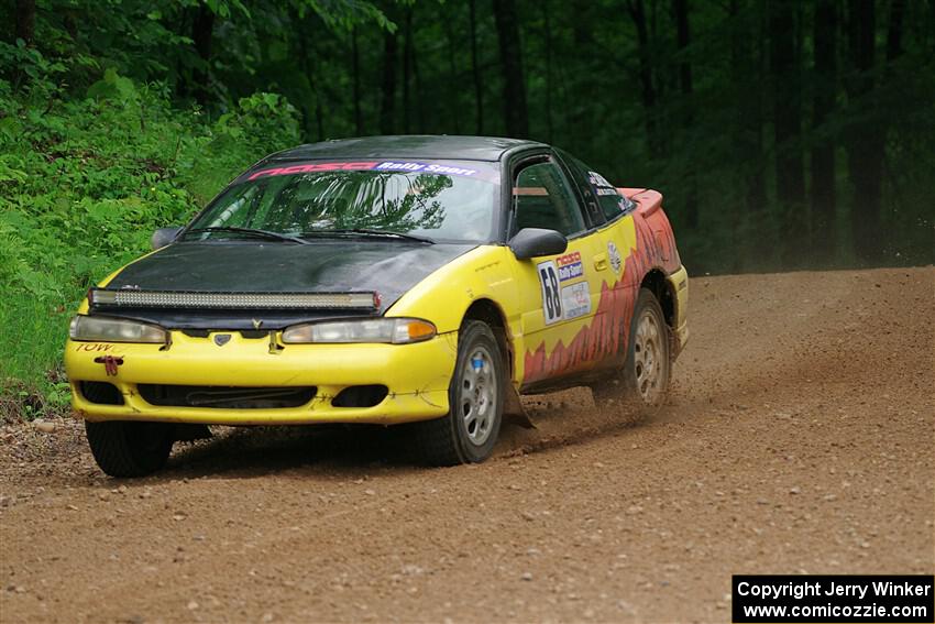 Eli Goethel / Max Sutton Mitsubishi Eclipse on SS1, Camp 3 North.