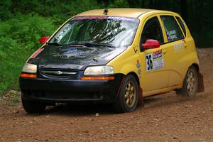 James Walker / Yannis Burnell Chevy Aveo on SS1, Camp 3 North.