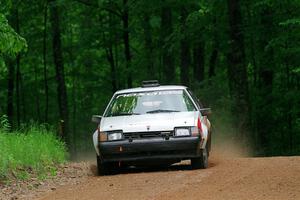 Eric Anderson / Taylor Haelterman Toyota Celica GTS on SS1, Camp 3 North.