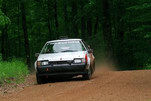 Eric Anderson / Taylor Haelterman Toyota Celica GTS on SS1, Camp 3 North.