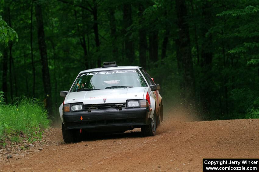 Eric Anderson / Taylor Haelterman Toyota Celica GTS on SS1, Camp 3 North.