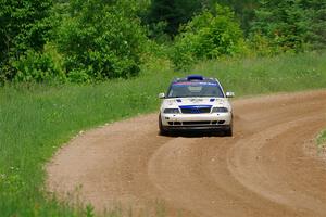 Tim Michel / Alex Ferencz Audi A4 Quattro on SS2, Skunk Creek.