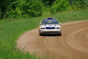 Tim Michel / Alex Ferencz Audi A4 Quattro on SS2, Skunk Creek.