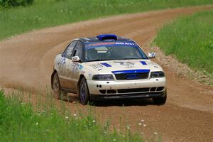 Tim Michel / Alex Ferencz Audi A4 Quattro on SS2, Skunk Creek.