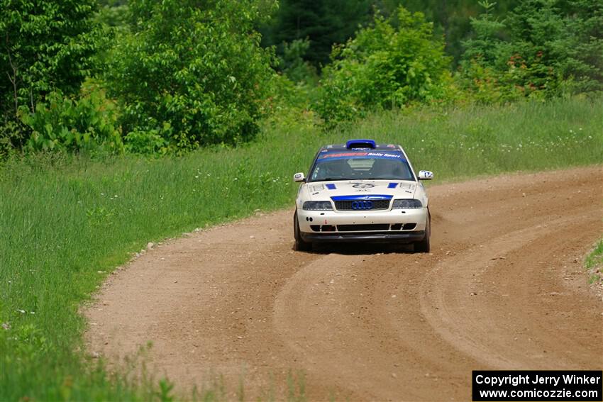 Tim Michel / Alex Ferencz Audi A4 Quattro on SS2, Skunk Creek.