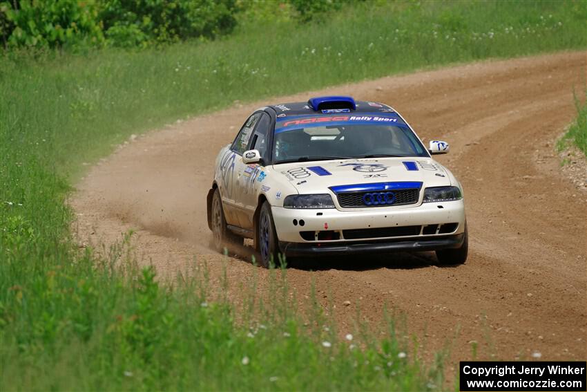 Tim Michel / Alex Ferencz Audi A4 Quattro on SS2, Skunk Creek.