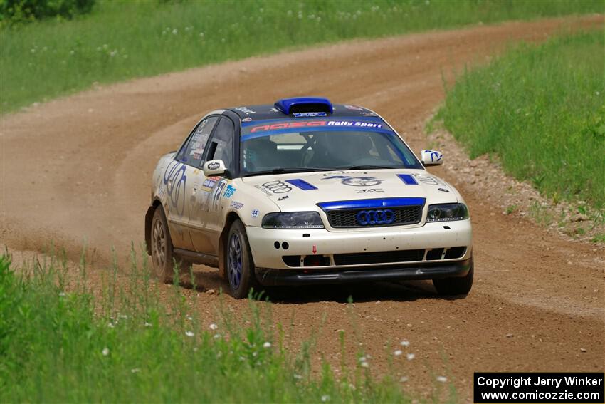 Tim Michel / Alex Ferencz Audi A4 Quattro on SS2, Skunk Creek.