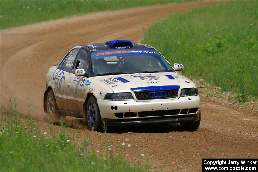 Tim Michel / Alex Ferencz Audi A4 Quattro on SS2, Skunk Creek.