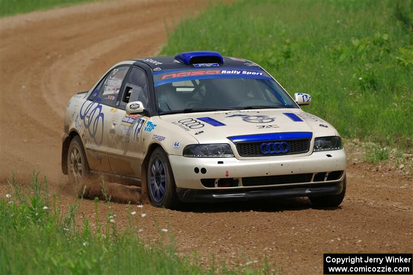 Tim Michel / Alex Ferencz Audi A4 Quattro on SS2, Skunk Creek.