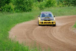 Steve Gingras / Joe Boburka Subaru Impreza on SS2, Skunk Creek.