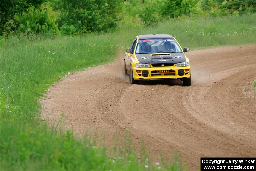 Steve Gingras / Joe Boburka Subaru Impreza on SS2, Skunk Creek.