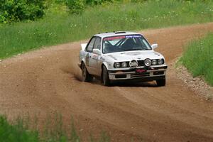 Shanti Witt / Keegan Helwig BMW 325is on SS2, Skunk Creek.