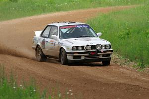Shanti Witt / Keegan Helwig BMW 325is on SS2, Skunk Creek.