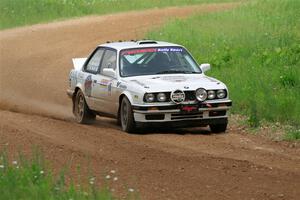 Shanti Witt / Keegan Helwig BMW 325is on SS2, Skunk Creek.