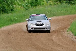Derek Denti / Josh Remmetter Acura RSX on SS2, Skunk Creek.