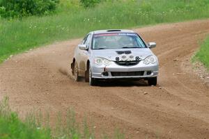Derek Denti / Josh Remmetter Acura RSX on SS2, Skunk Creek.