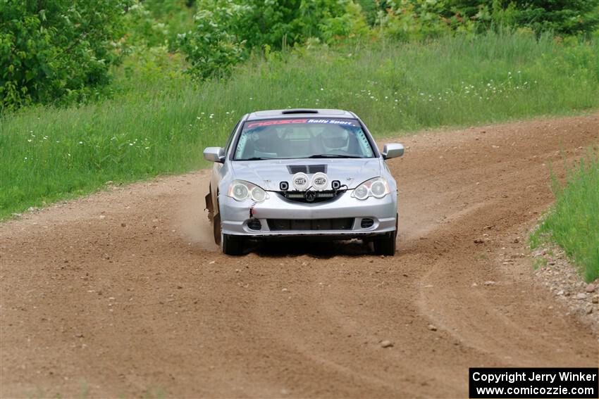 Derek Denti / Josh Remmetter Acura RSX on SS2, Skunk Creek.