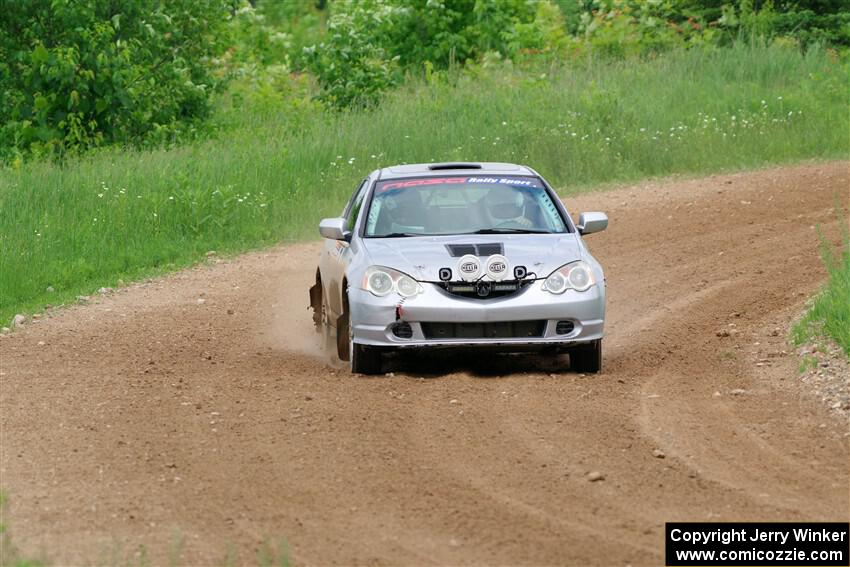 Derek Denti / Josh Remmetter Acura RSX on SS2, Skunk Creek.