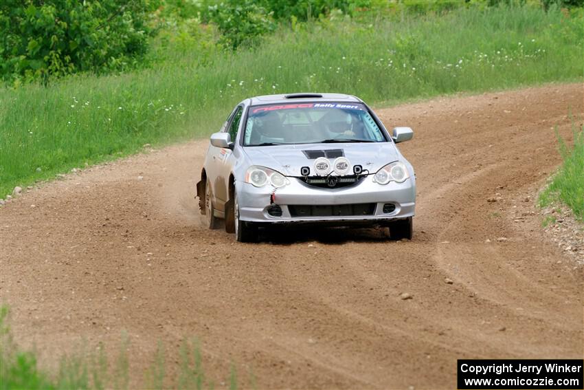 Derek Denti / Josh Remmetter Acura RSX on SS2, Skunk Creek.