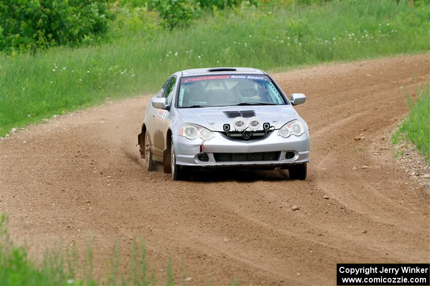 Derek Denti / Josh Remmetter Acura RSX on SS2, Skunk Creek.