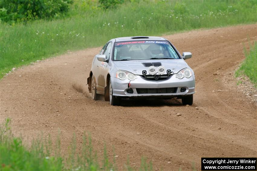 Derek Denti / Josh Remmetter Acura RSX on SS2, Skunk Creek.