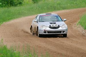 Derek Denti / Josh Remmetter Acura RSX on SS2, Skunk Creek.