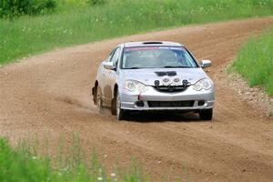 Derek Denti / Josh Remmetter Acura RSX on SS2, Skunk Creek.